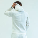 Elastic Hoodie<br>knitted fabric｜White（A5-7701-11）