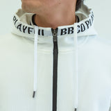 Elastic Hoodie<br>knitted fabric｜White（A5-7701-11）