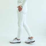 Elastic Joggers<br> knitted fabric｜White（A5-5356-11）