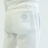 Elastic Joggers<br> knitted fabric｜White（A5-5356-11）