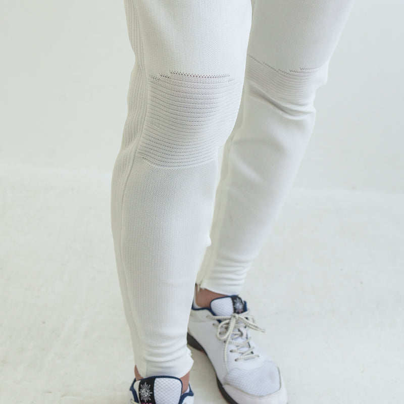 Elastic Joggers<br> knitted fabric｜White（A5-5356-11）