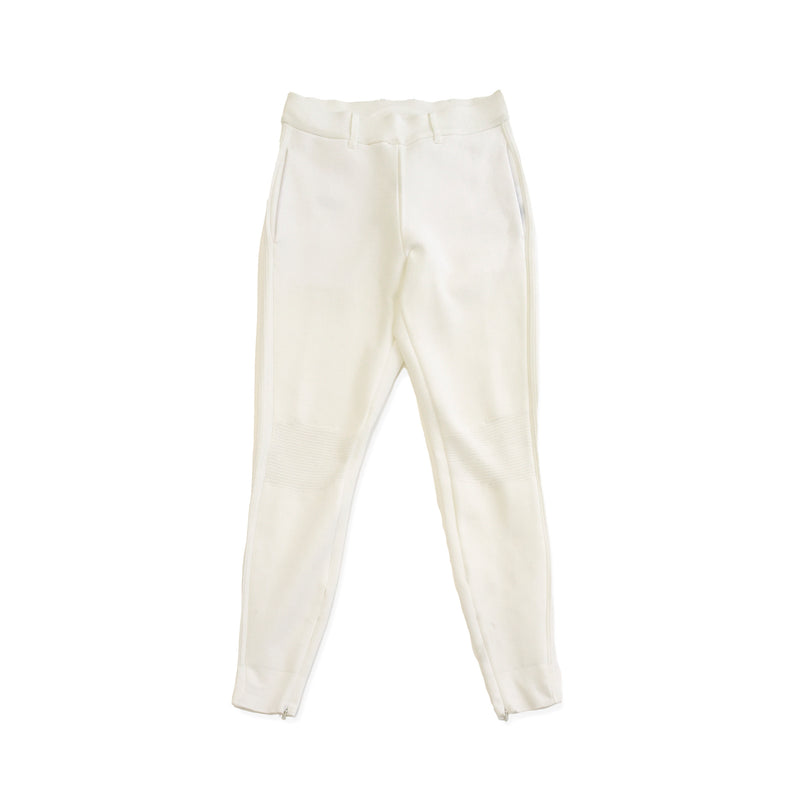 Elastic Joggers<br> knitted fabric｜White（A5-5356-11）