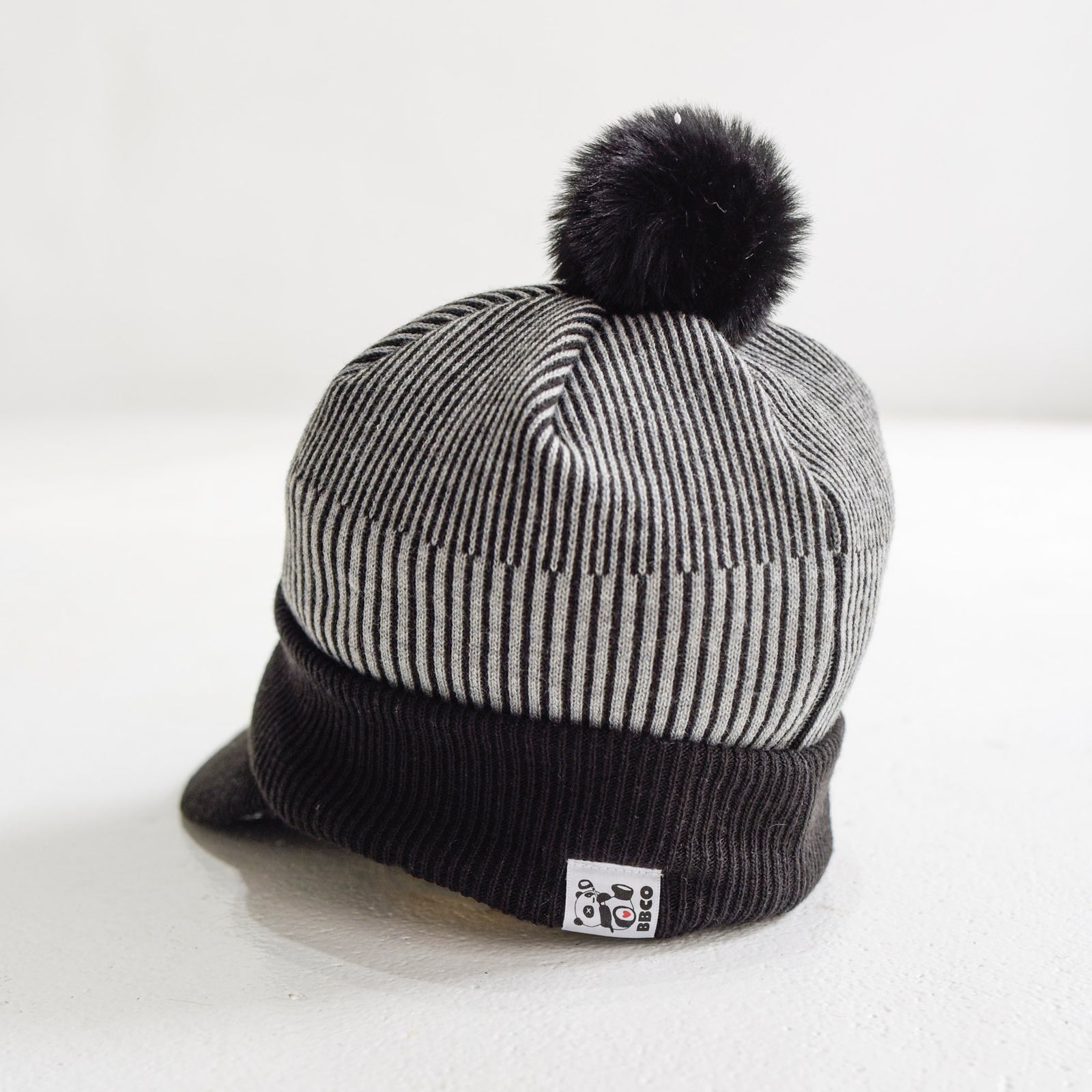 Knit Visor POM BEANIE（A0-0104-11） – BBCO