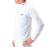 Men's DOUBLE LINE MOCK NECK(LONG SLEEVE)｜White（A0-1501-11）