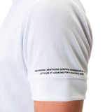 Men's SWITCHING POLO｜White（A0-2802-11）