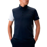 Men's SWITCHING POLO｜Navy（A0-2802-11）