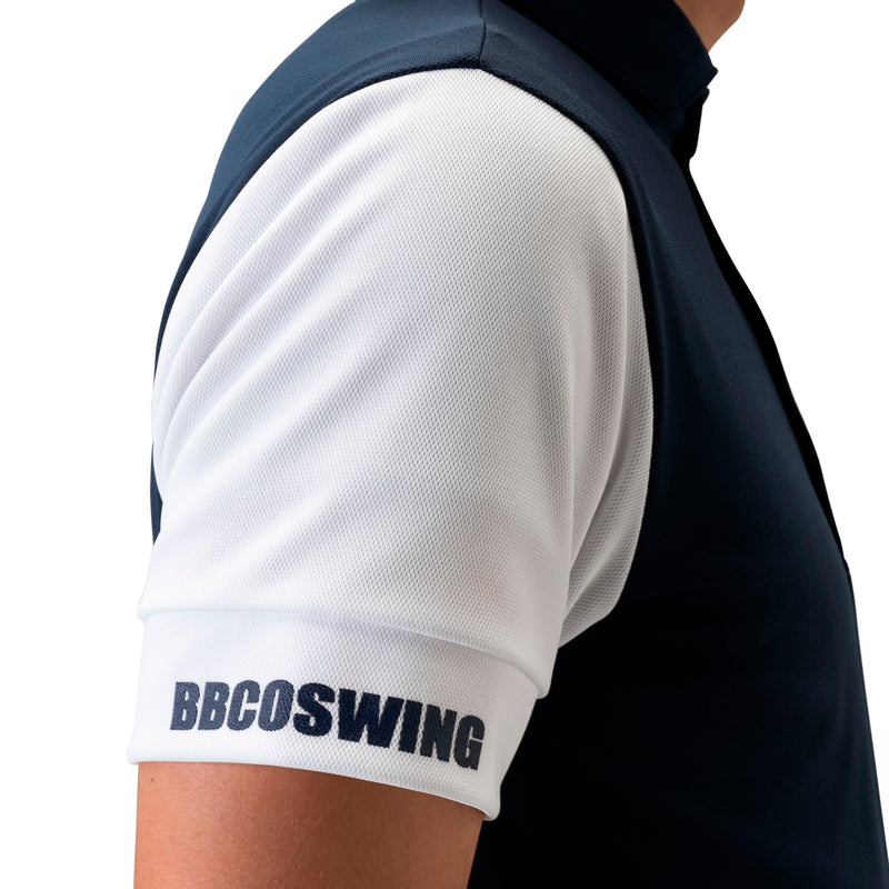 Men's SWITCHING POLO｜Navy（A0-2802-11）