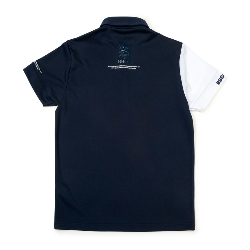 Men's SWITCHING POLO｜Navy（A0-2802-11）