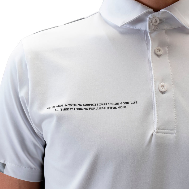 Men's SIDE LINE POLO｜White（A0-2803-11）