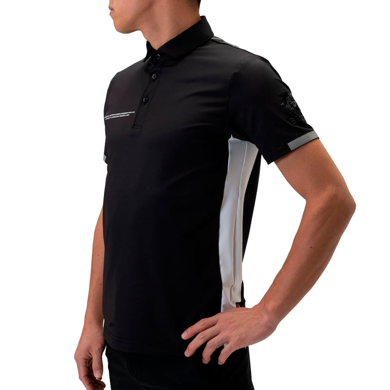 Men's SIDE LINE POLO｜Black（A0-2803-11）