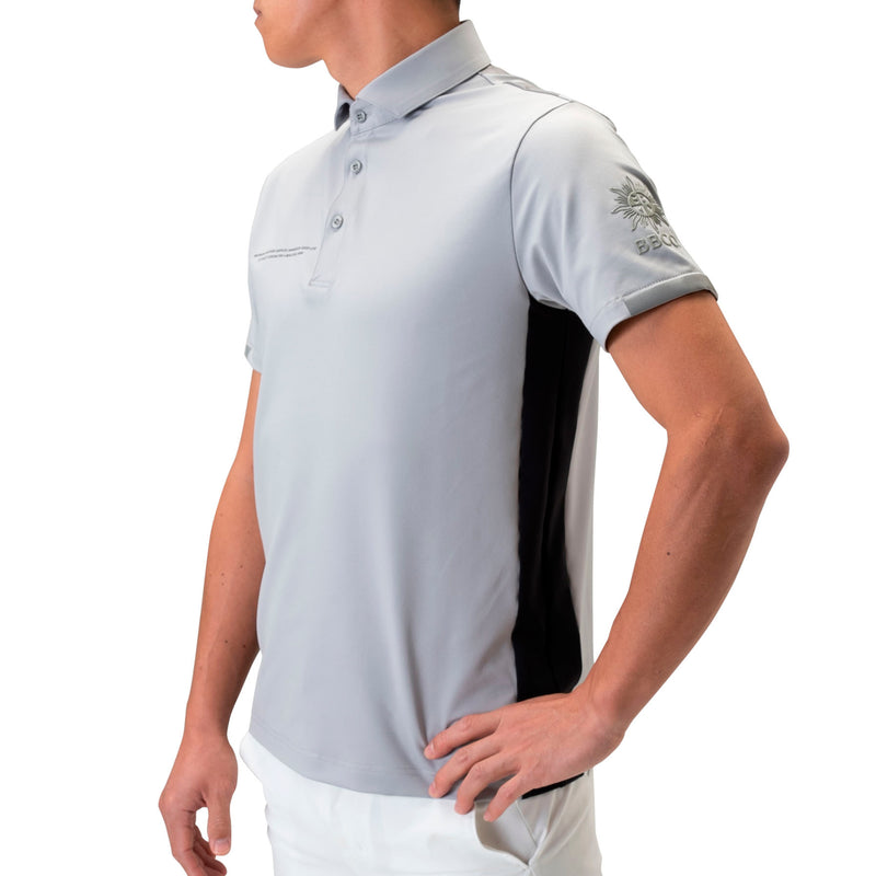 Men's SIDE LINE POLO｜Light gray（A0-2803-11）