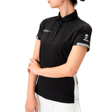 Women’s  SIDE LINE POLO｜Black（A0-2833-11）