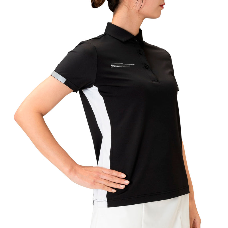 Women’s  SIDE LINE POLO｜Black（A0-2833-11）