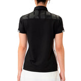 Women’s  SIDE LINE POLO｜Black（A0-2833-11）