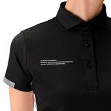 Women’s  SIDE LINE POLO｜Black（A0-2833-11）