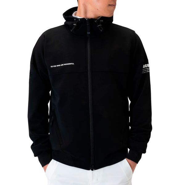 Men's ZIP-UP HOODIE｜Black（A0-3150-11）
