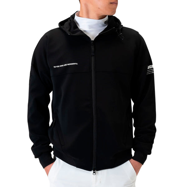Men's ZIP-UP HOODIE｜Black（A0-3150-11）