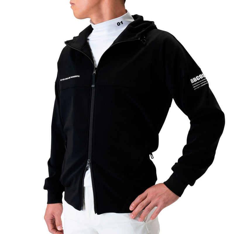 Men's ZIP-UP HOODIE｜Black（A0-3150-11）