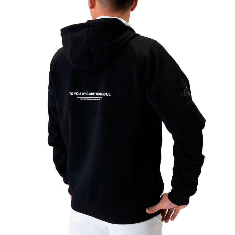 Men's ZIP-UP HOODIE｜Black（A0-3150-11）