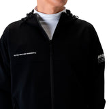 Men's ZIP-UP HOODIE｜Black（A0-3150-11）