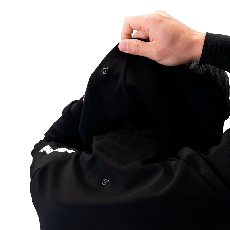 Men's ZIP-UP HOODIE｜Black（A0-3150-11）