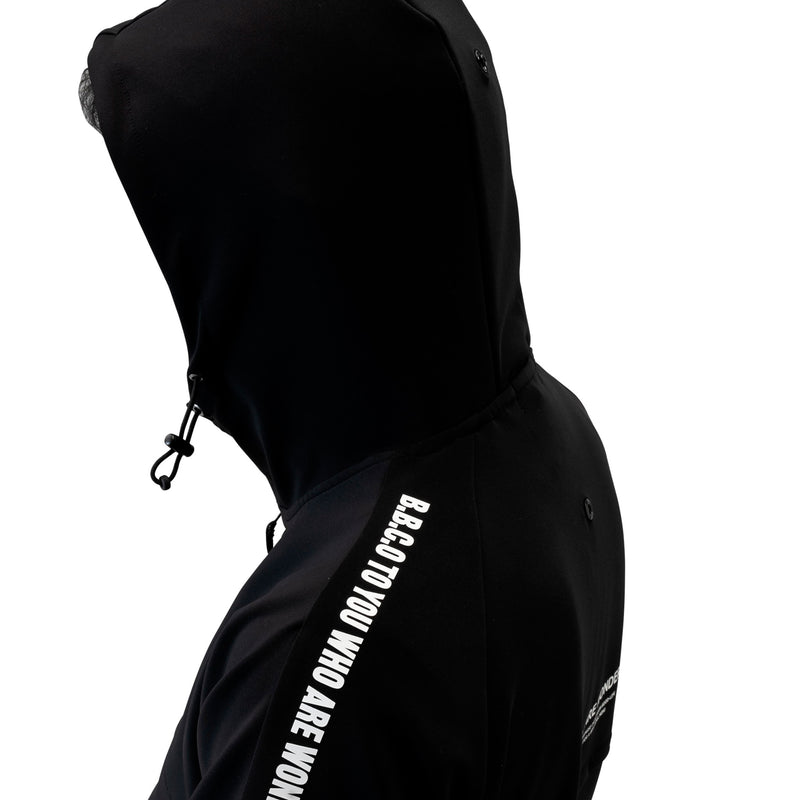 Men's ZIP-UP HOODIE｜Black（A0-3150-11）