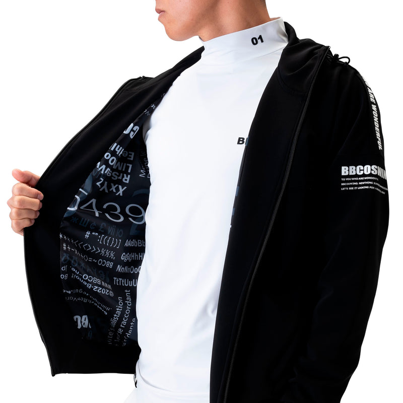 Men's ZIP-UP HOODIE｜Black（A0-3150-11）
