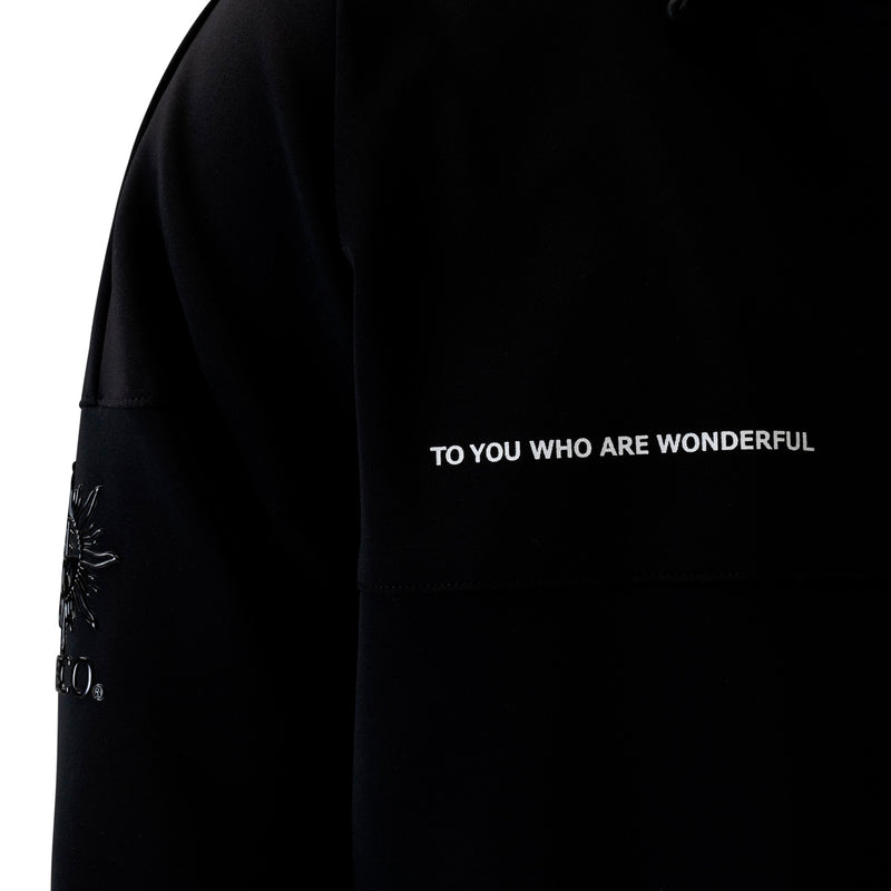 Men's ZIP-UP HOODIE｜Black（A0-3150-11）