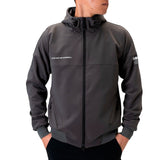 Men's ZIP-UP HOODIE｜Charcoal grey（A0-3150-11）