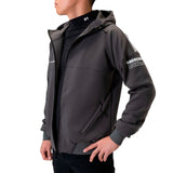 Men's ZIP-UP HOODIE｜Charcoal grey（A0-3150-11）