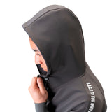 Men's ZIP-UP HOODIE｜Charcoal grey（A0-3150-11）