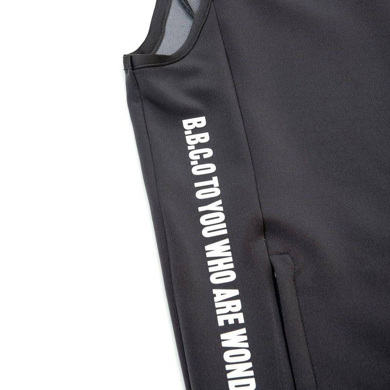 Men's FULL ZIP VEST｜Charcoal grey（A0-3501-11）