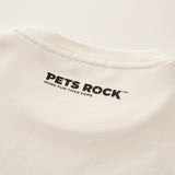 Men's PETS ROCK smooth knit(LONG SLEEVE)｜White（A0-1505-21）