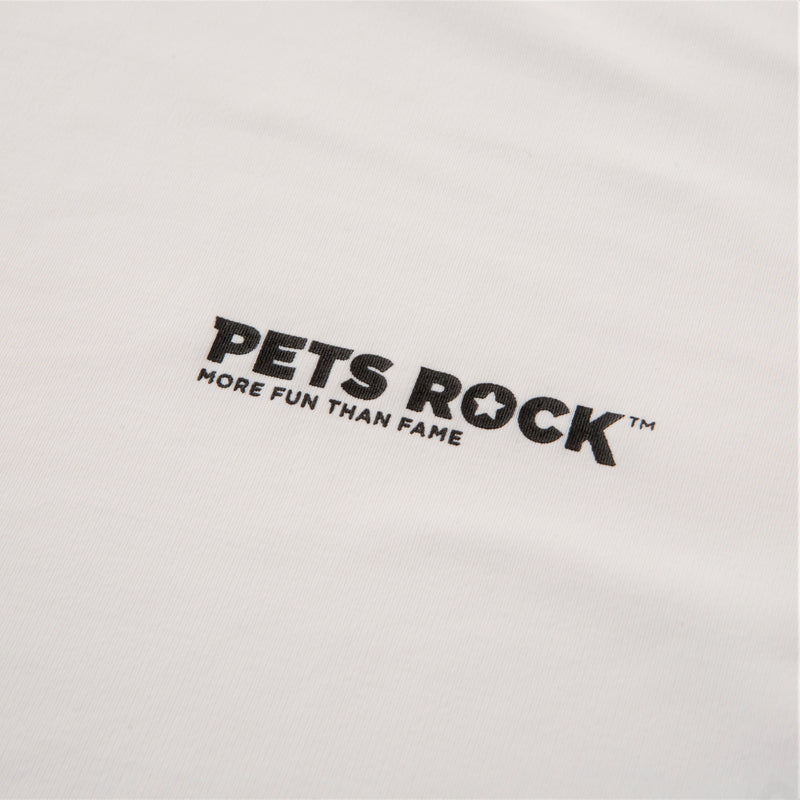 Men's PETS ROCK STRETCH MOCK NECK(LONG SLEEVE)｜White（A0-1550-21）