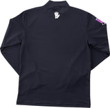 Men's PETS ROCK STRETCH MOCK NECK(LONG SLEEVE)｜BLACK（A0-1550-21）