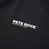 Men's PETS ROCK STRETCH MOCK NECK(LONG SLEEVE)｜BLACK（A0-1550-21）