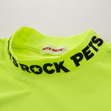 Men's PETS ROCK Ecoblue MOCK NECK(LONG SLEEVE)｜YELLOW（A0-1552-21）