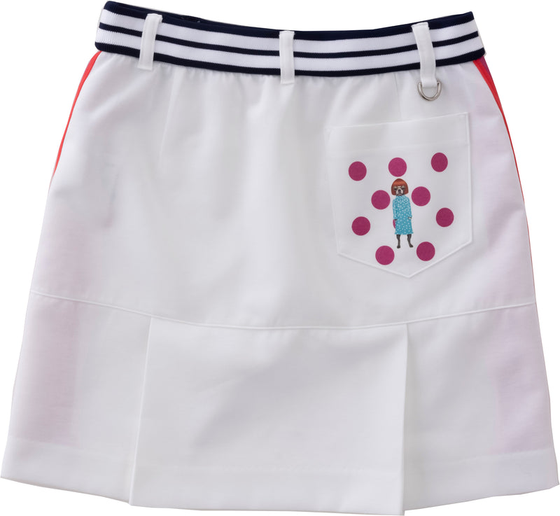 Women’s PETS ROCK SKIRT｜WHITE（A0-5685-21）