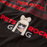 UNISEX PETS ROCK wind breaker｜Black（A0-3150-21）