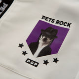 Men's PETS ROCK STRETCH FOODIE｜White（A0-3155-21）