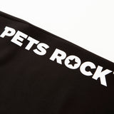 UNISEX PETS ROCK Original print sweat pants｜Black（A0-5306-21）