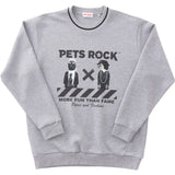 UNISEX PETS ROCK Print FOODIE(LONG SLEEVE)｜Heather gray（A0-6505-21）