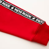 UNISEX PETS ROCK Ｈoodie(LONG SLEEVE)｜Red（A0-6514-21）