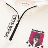 Men's PETS ROCK pullover｜White（A0-6550-21）