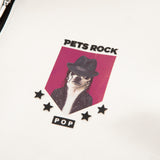 Men's PETS ROCK pullover｜White（A0-6550-21）