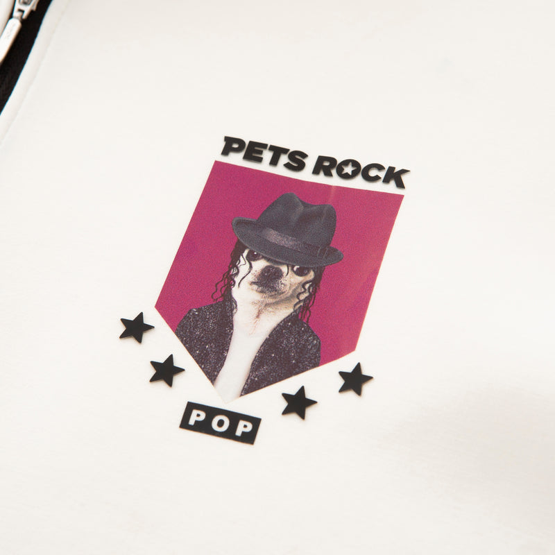 Men's PETS ROCK pullover｜White（A0-6550-21）