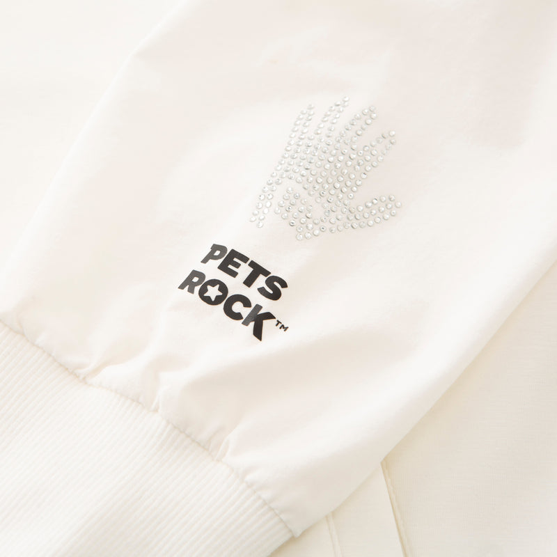 Men's PETS ROCK pullover｜White（A0-6550-21）