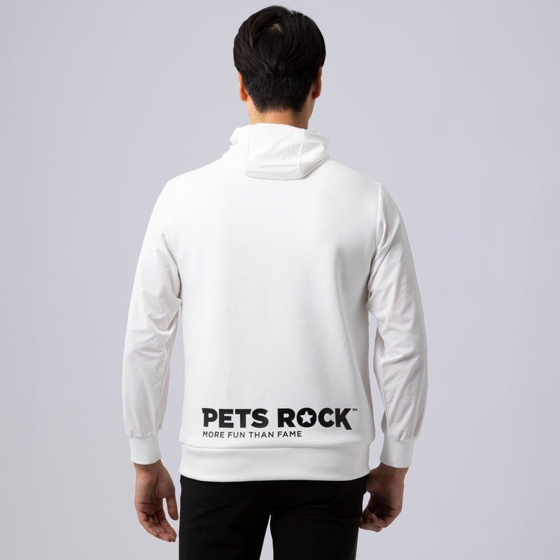 Men's PETS ROCK pullover｜White（A0-6550-21）