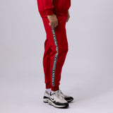 UNISEX PETS ROCK Side logo jogger pants｜Red（A0-5304-21）