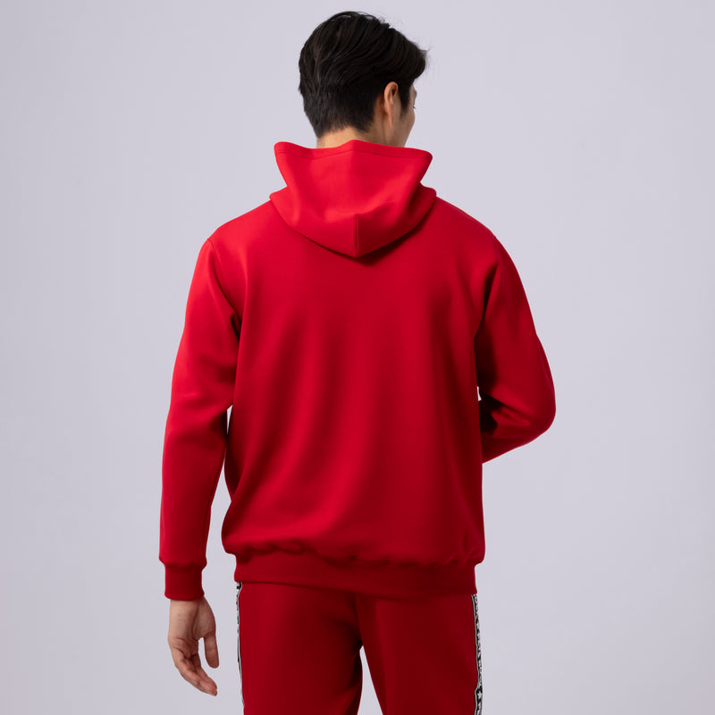 UNISEX PETS ROCK Ｈoodie(LONG SLEEVE)｜Red（A0-6514-21）